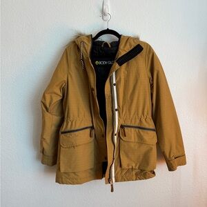 Body Glove Tan Snow / Rain Jacket - Small